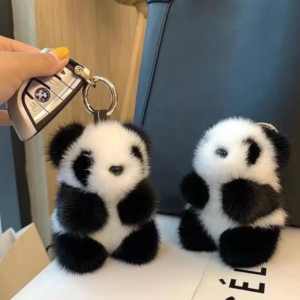 Cute Panda Keychain - Picture 5 of 12